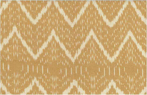 1513/4 SWATCH-MIMOSA BOHO DECOR HANDWOVEN IKAT LOOK INDIAN SAND GOLD YELLOW SOUTHWEST