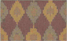 Load image into Gallery viewer, 1515/1 SWATCH-CAYENNE BOHO DECOR HANDWOVEN IKAT LOOK INDIAN PINK CORAL RED PURPLE SOUTHWEST
