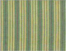 Load image into Gallery viewer, 2068/3-01 SWATCH-GREEN AQUA TEAL GREEN COASTAL LIVING COUNTRY STYLE STRIPES
