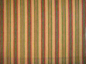 2116/1 SWATCH-SAND/MULTI PINK CORAL RED PURPLE STRIPES SOUTHWEST DECOR COUNTRY STYLE