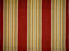 Load image into Gallery viewer, 2126/1 SWATCH-BRICK/TAN BOHO DECOR INDIAN PINK CORAL RED PURPLE SOUTHWEST STRIPES
