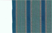 Load image into Gallery viewer, 2201/3 SWATCH-BLUE COASTAL LIVING COUNTRY STYLE DARK BLUES FARMHOUSE DECOR STRIPES
