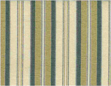Load image into Gallery viewer, 2203/4 SWATCH-CRM/GRN/HAY SAND GOLD YELLOW STRIPES FARMHOUSE DECOR COUNTRY STYLE
