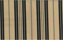 Load image into Gallery viewer, 2232/4 SWATCH-BLACK/SAND STRIPES BLACK WHITE BOHO DECOR MODERN STYLE
