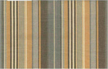 Load image into Gallery viewer, 2237/2 SWATCH-BUFF PEWTER SAND GOLD YELLOW STRIPES FARMHOUSE DECOR SOUTHWEST
