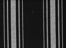 Load image into Gallery viewer, 2270/8 SWATCH-WHITE ON BLACK BLACK WHITE COUNTRY STYLE FARMHOUSE DECOR MODERN STRIPES
