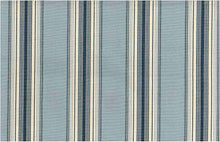 Load image into Gallery viewer, 2271/1 SWATCH-NAUTICAL BLUES LIGHT BLUES STRIPES COUNTRY STYLE COASTAL LIVING
