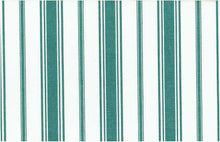Load image into Gallery viewer, 2308/5 SWATCH-TURQ AQUA TEAL GREEN COASTAL LIVING COUNTRY STYLE STRIPES
