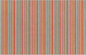 2318/2 SWATCH-RED MULTI BOHO DECOR INDIAN PINK CORAL RED PURPLE SOUTHWEST STRIPES
