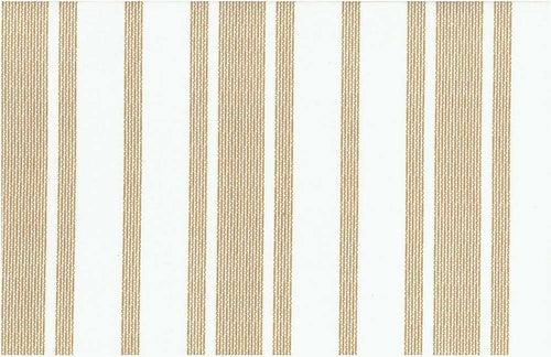 2329/4 SWATCH-TAN COUNTRY STYLE FARMHOUSE DECOR NEUTRALS SAND GOLD YELLOW STRIPES