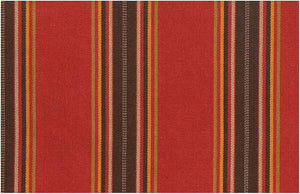 2331/1 SWATCH-RED MULTI PINK CORAL RED PURPLE SOUTHWEST STRIPES ETHNIC DECOR