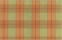 Load image into Gallery viewer, 3156/1 SWATCH-MOSS/PUMPKIN/RE CHECKS PLAIDS SAND GOLD YELLOW SOUTHWEST DECOR
