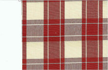 Load image into Gallery viewer, 3177/1 SWATCH-RED BOHO DECOR CHECKS PLAIDS INDIAN PINK CORAL RED PURPLE
