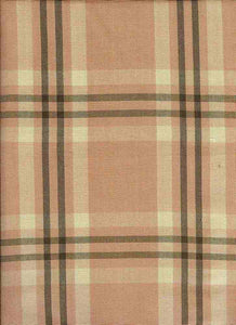 3190/2 SWATCH-BLUSH PINK CORAL RED PURPLE CHECKS PLAIDS FARMHOUSE DECOR COUNTRY STYLE