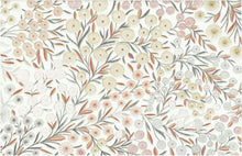 Load image into Gallery viewer, 9233/6 SWATCH-CORAL TINT COASTAL LIVING COUNTRY STYLE PINK CORAL RED PURPLE PRINTS COTTON

