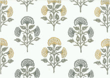 Load image into Gallery viewer, 9609/2 SWATCH-GRAY/SAND/LW BLOCK PRINT LOOK COUNTRY STYLE FARMHOUSE DECOR INDIAN NEUTRALS COTTON
