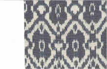 Load image into Gallery viewer, 1509/1 OLD BLUE DARK BLUES HANDWOVEN IKAT SOUTHWEST DECOR BOHO LOOK INDIAN
