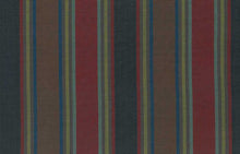 Load image into Gallery viewer, 2103/1 BROWN/NAVY/RED SOUTHWEST ETHNIC STRIPES DECOR
