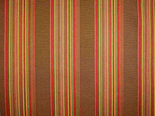 Load image into Gallery viewer, 2159/2 CHOCOLATE MULTI SOUTHWEST ETHNIC STRIPES DECOR
