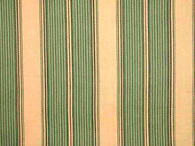 Load image into Gallery viewer, 2167/1 NAT/OLIVE AQUA TEAL GREEN COUNTRY STYLE STRIPES

