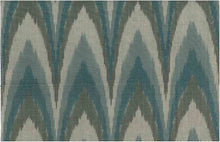 Load image into Gallery viewer, 1512/2 TEAL AQUA TEAL GREEN BOHO DECOR HANDWOVEN IKAT LOOK INDIAN SOUTHWEST
