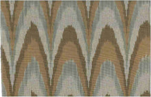 Load image into Gallery viewer, 1512/3 WOOD BOHO DECOR HANDWOVEN IKAT LOOK INDIAN NEUTRALS SOUTHWEST
