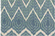 Load image into Gallery viewer, 1513/1 BLUE BOHO DECOR HANDWOVEN IKAT LOOK INDIAN LIGHT BLUES SOUTHWEST
