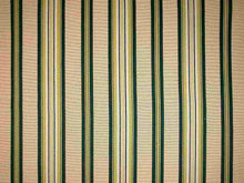 Load image into Gallery viewer, 2177/1 CREAM/FOREST/KI AQUA TEAL GREEN COUNTRY STYLE STRIPES
