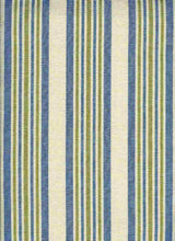 Load image into Gallery viewer, 2281/1 BLUE GREEN AQUA TEAL GREEN COASTAL LIVING COUNTRY STYLE STRIPES
