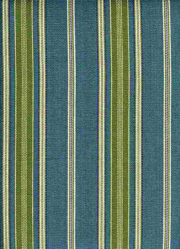 2284/3 CHAMBRAY/OLIVE COASTAL LIVING COUNTRY STYLE LIGHT BLUES STRIPES
