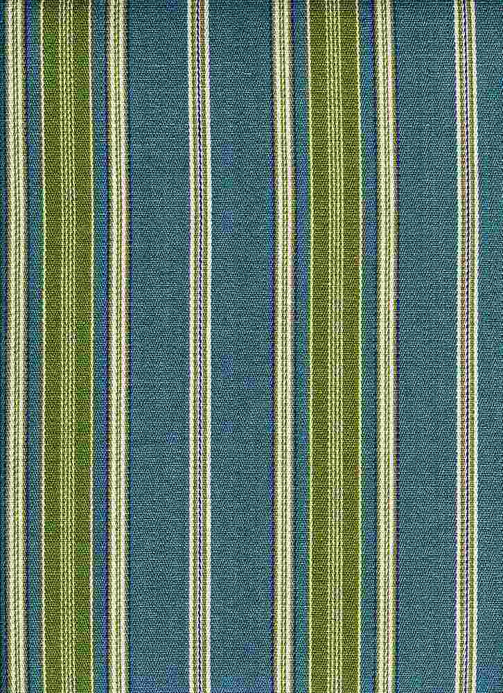 2284/3 CHAMBRAY/OLIVE LIGHT BLUES STRIPES COUNTRY STYLE COASTAL LIVING