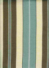 Load image into Gallery viewer, 2292/1 AQUA/TAUPE AQUA TEAL GREEN STRIPES SOUTHWEST DECOR COUNTRY STYLE
